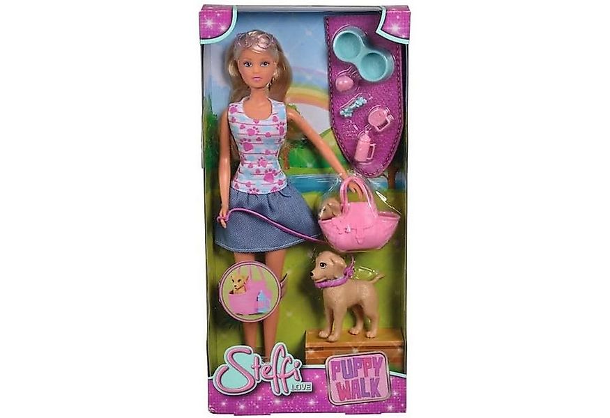 Simba Dickie Spielfigur 105733310 Steffi LOVE - Puppy Walk Puppe günstig online kaufen