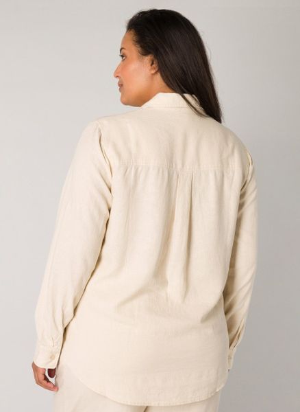 Base Level Curvy Langarmbluse Yaella mit günstig online kaufen