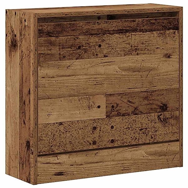 vidaXL Schuhschrank mit Speicher Altholz 60 x 21 x 57 cm Holzwerkstoff 8690 günstig online kaufen