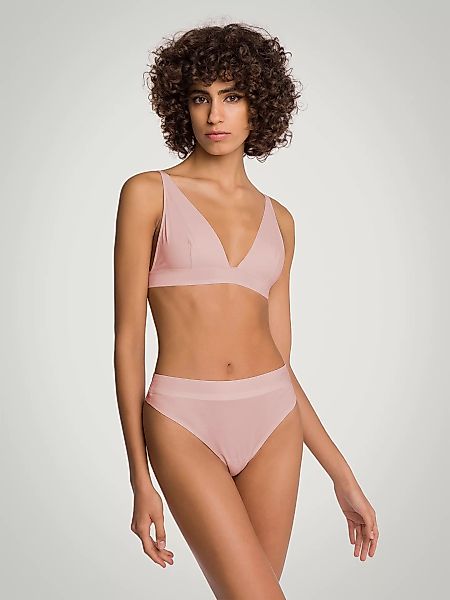 Wolford - Beauty Cotton Triangle Bra, Frau, powder pink, Größe: M günstig online kaufen