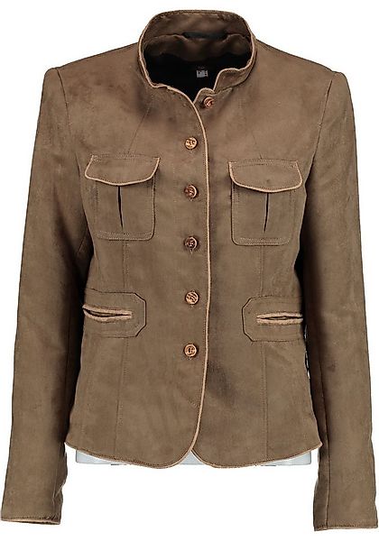 OS Trachten Trachtenjacke Muriko Regular Fit, Stehkragen, 1/1-Arm, hochgesc günstig online kaufen