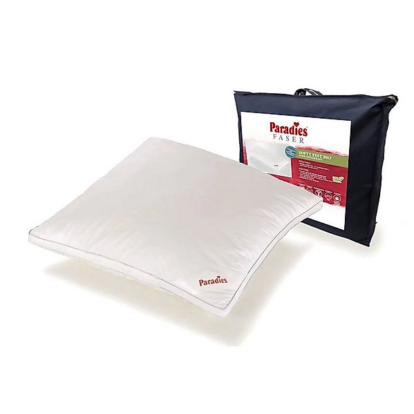 Paradies Kunstfaserkopfkissen Paradies Softy fest Bio Kopfkissen Kissen Fas günstig online kaufen