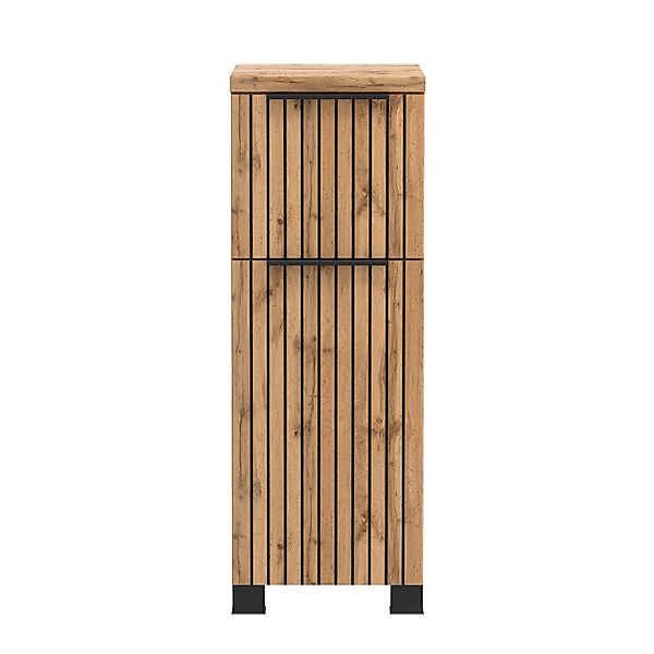 Held Möbel Bad-Unterschrank Manchester 79 x 30 x 35 cm Wildeiche günstig online kaufen