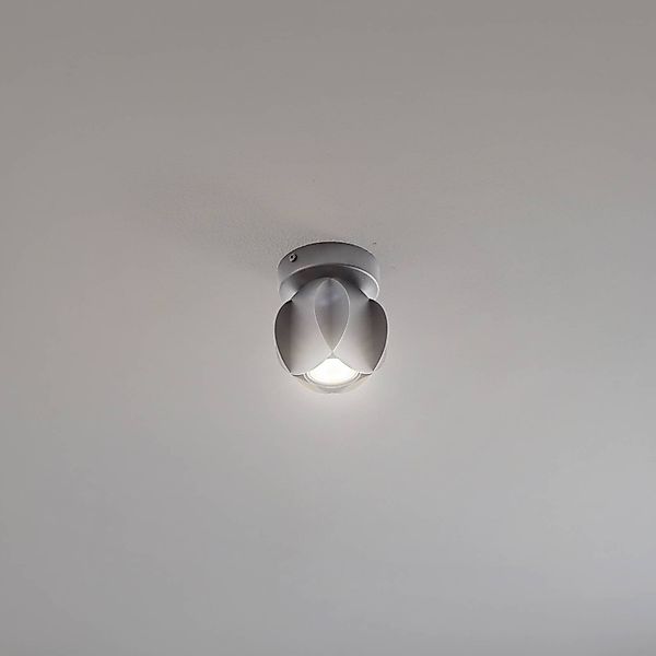 Deckenspot GAMBIT, schwarz, Ø 10 cm, Metall, GU10-LED günstig online kaufen