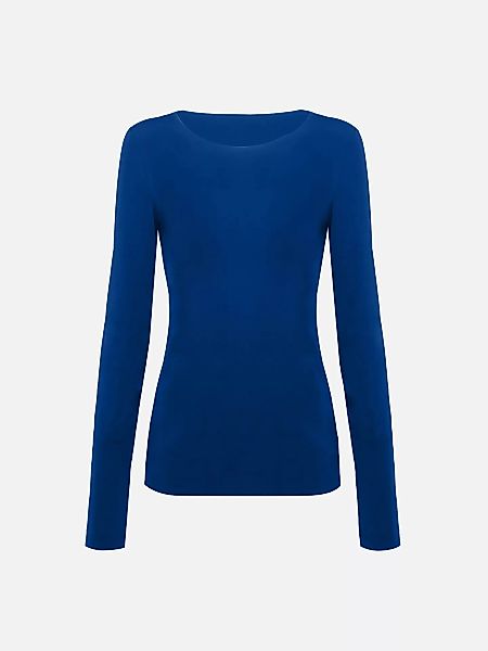 Wolford - Aurora Pure Pullover, Frau, sodalite blue, Größe: XS günstig online kaufen