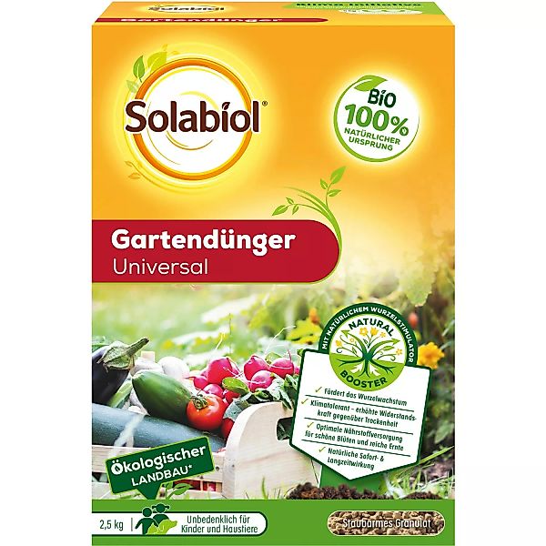 Solabiol Gartendünger 2.5 kg günstig online kaufen
