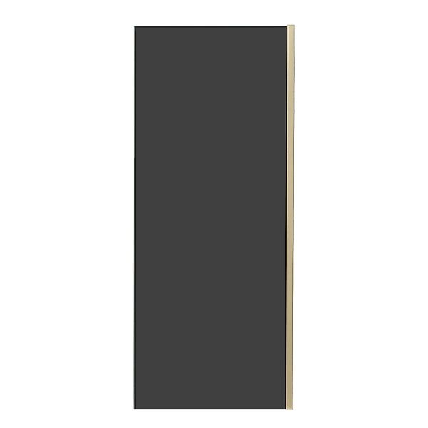 AICA Goldrahmen Walk In Duschtrennwand B.140cm x H.200cm Duschwand mit Glas günstig online kaufen