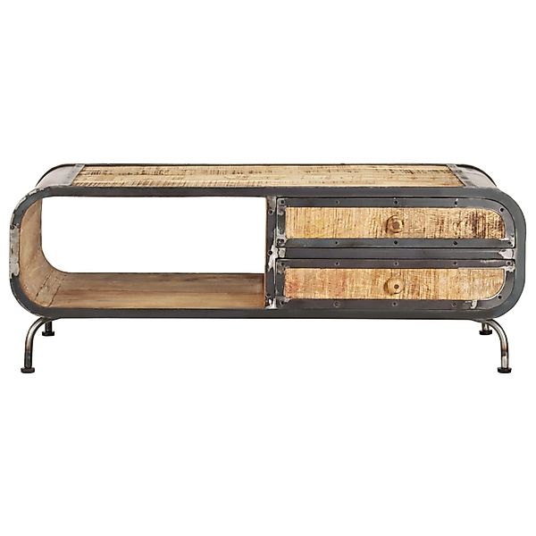 vidaXL Couchtisch 100 x 50 x 35 cm Mango-Massivholz günstig online kaufen