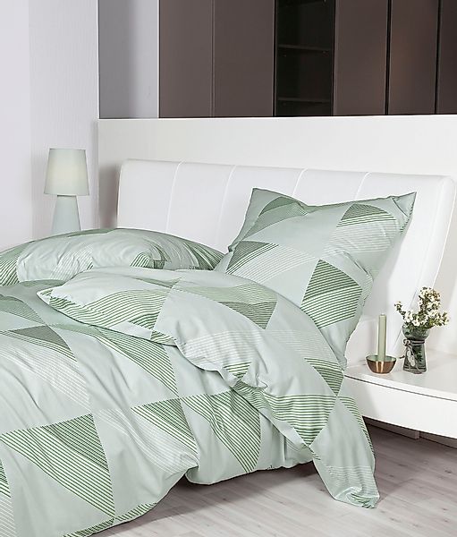 Janine Bettwäsche "Mako-Satin 87065 08 155x200,80x80" 3 Stk. tlg. mit Reiss günstig online kaufen