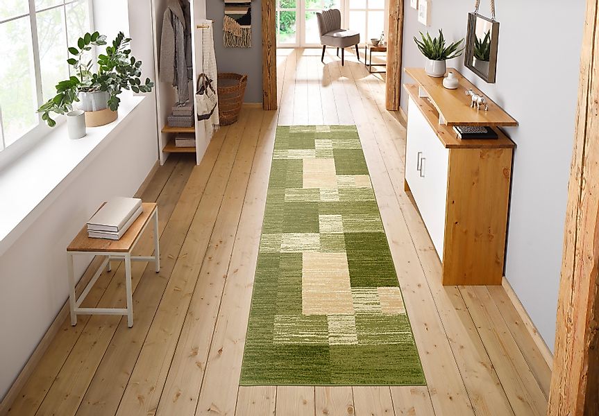 my home Läufer "Melvin" rechteckig 8 mm Höhe schön weich, Kurzflor Teppichl günstig online kaufen