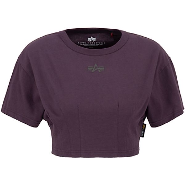 Alpha  Blusen Waisted T Women - Plum günstig online kaufen