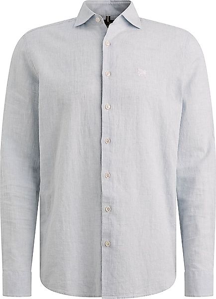 Vanguard Hemd Leinen Blend Hellblau - Größe XL günstig online kaufen