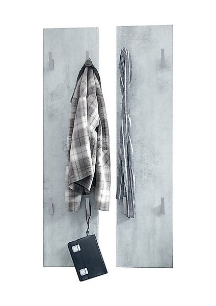 Vladon Garderobenpaneel Wandpaneel 120 (Wandpaneel, bestehend aus 2 Paneele günstig online kaufen