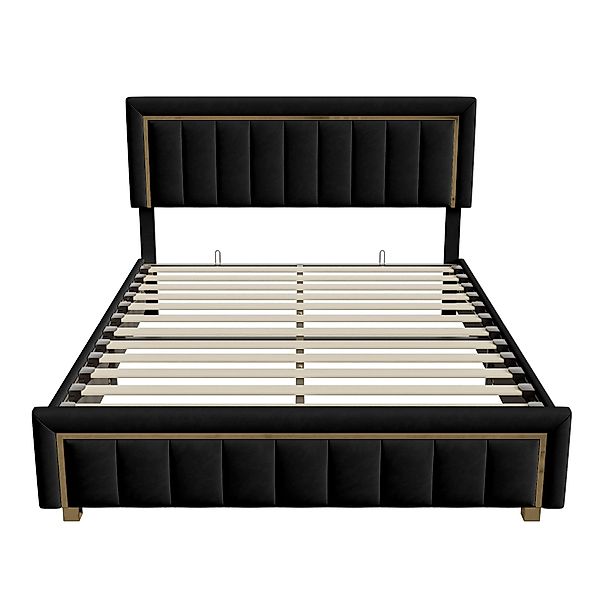 Gdood Polsterbett Stauraumbett Doppelbett Moderner Stil günstig online kaufen