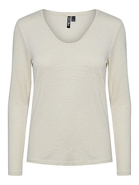 pieces Langarmshirt BILLO (1-tlg) Plain/ohne Details günstig online kaufen