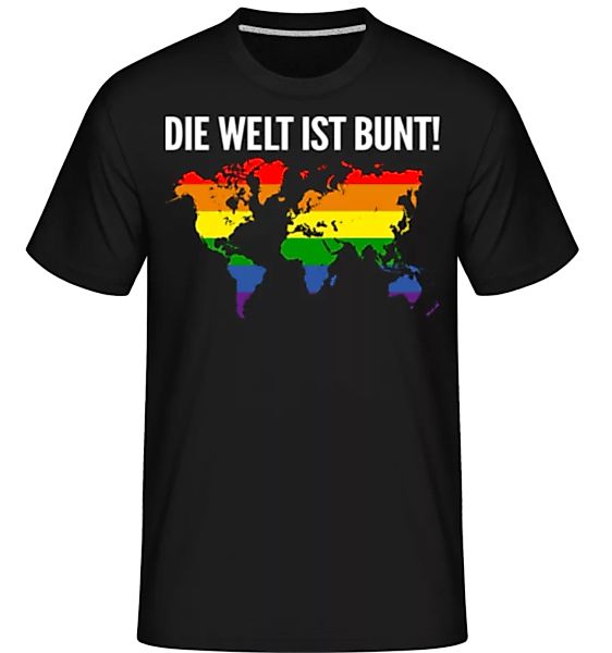 LGBTQ Die Welt Ist Bunt · Shirtinator Männer T-Shirt günstig online kaufen