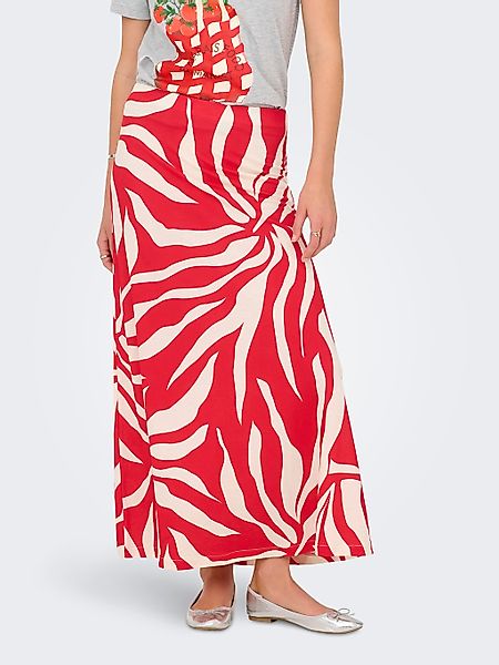 ONLY Maxirock "ONLCHIGO SAKURA LONG SKIRT WVN" Viskosemischung günstig online kaufen