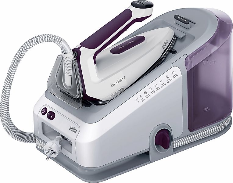 Braun Dampfbügelstation »CareStyle 7 IS 7266 VI - 7,5 bar, 550 g Dampfstoß, günstig online kaufen