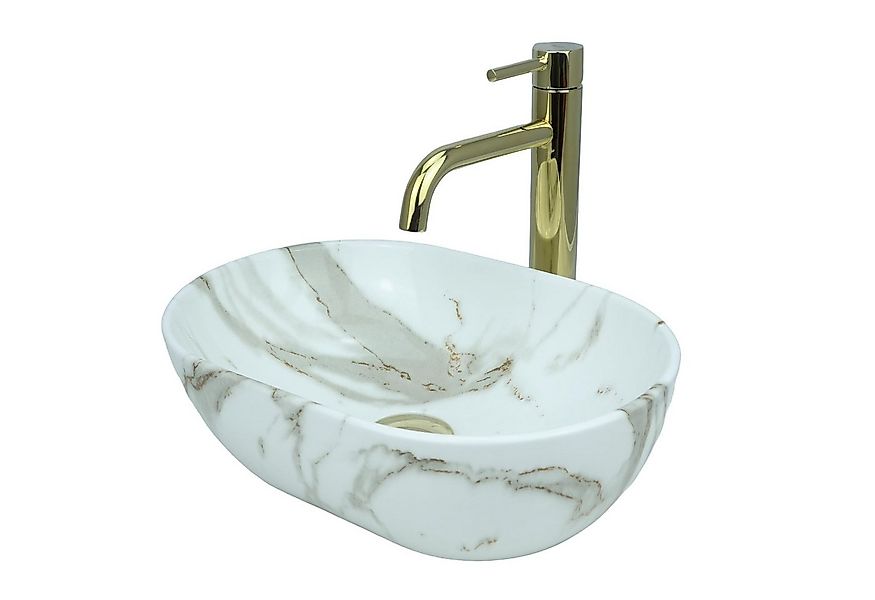 GTM Design Aufsatzwaschbecken AMELIA Modern Waschbecken günstig online kaufen