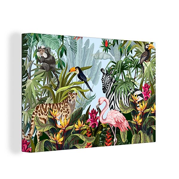 OneMillionCanvasses® Leinwandbild Dschungel - Natur - günstig online kaufen