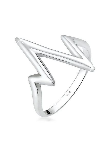 Elli Fingerring Herzschlag 925 Silber günstig online kaufen