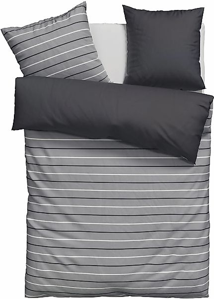 Bruno Banani Bettwäsche "Dana" 2 Stk. in Gr. 135x200 oder 155x220 cm, 100% günstig online kaufen