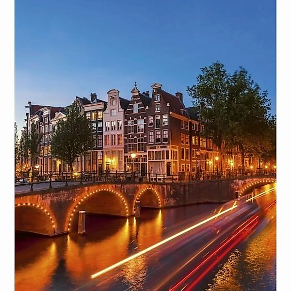 Fototapete AMSTERDAM  | MS-3-0023 | Orange | Digitaldruck auf Vliesträger günstig online kaufen