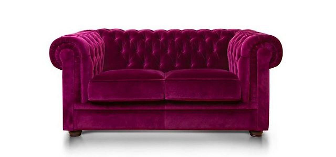 JVmoebel Sofa Designer Sofa 2 Sitzer Chesterfield Couch Polster Sofas Desig günstig online kaufen