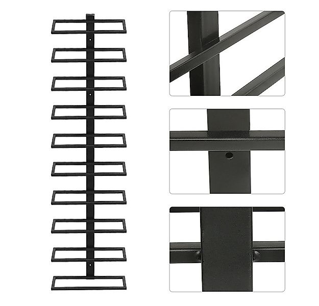 JEOBEST Weinregal Flaschenregal Wandmontage Weinflaschenregale, für die Wan günstig online kaufen