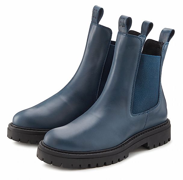 Elbsand Stiefelette, Chelseaboots, Schlupfstiefel, Bikerboots aus Leder günstig online kaufen