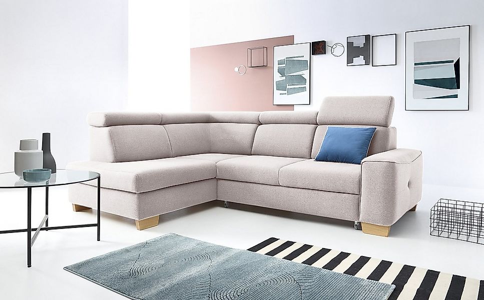 Kaiser Möbel Ecksofa Ecksofa, Eckcouch, Ecksofa BARDO günstig online kaufen