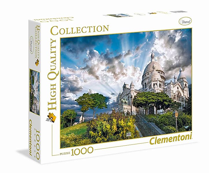 Clementoni 39383.1 - Montmartre - 1000 Teile Puzzle - High Quality Collecti günstig online kaufen