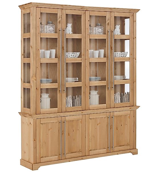 Home affaire Vitrine "Meliss", aus massiver Kiefer, FSC zertifiziert, Breit günstig online kaufen