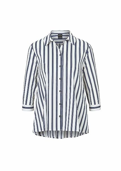 GOLDNER Kurzarmbluse "Schlichte Baumwoll-Bluse mit 3/4-Arm" Ohne günstig online kaufen