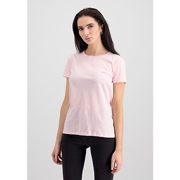 Alpha  T-Shirt Basic T Small Logo Women - pastel pink günstig online kaufen