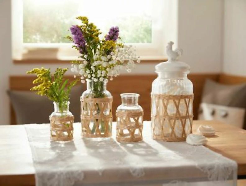HOME Living Deko Strohgeflecht Vasen natur günstig online kaufen