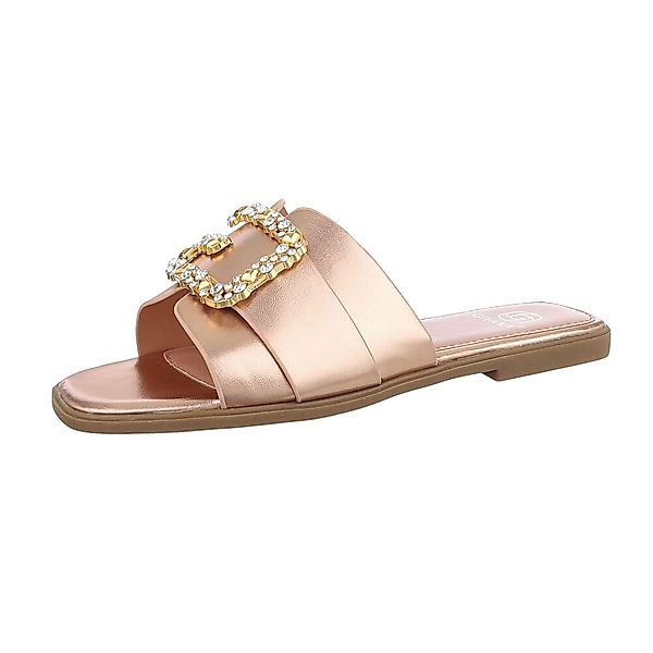 Ital-Design Damen Mules Freizeit Pantolette (86527077) günstig online kaufen