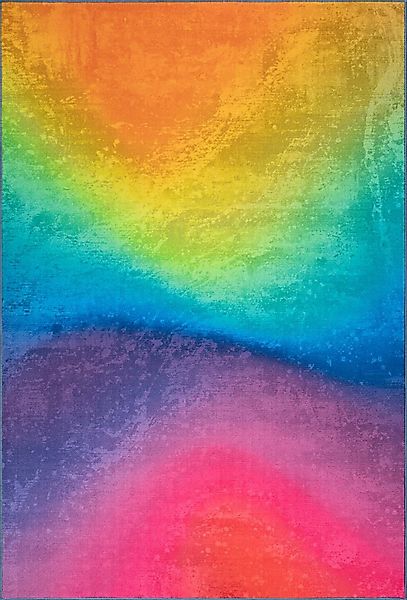 TaraCarpet Teppich Kurzflorteppich TaraCarpet Rainbow moderner günstig online kaufen