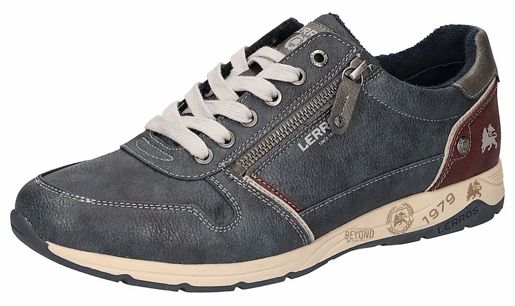 LERROS Sneaker, Schnürschuh, Freizeitschuh, Halbschuh mit Reißverschluss günstig online kaufen