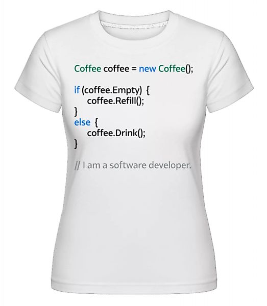 Coffee Loop · Shirtinator Frauen T-Shirt günstig online kaufen