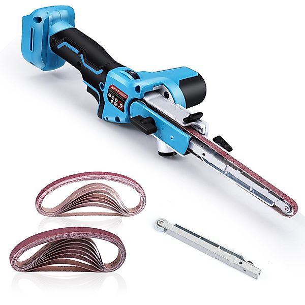 XERSEK Akku-Bandschleifer Akku Bandschleifer Bürstenloser Bandfeile günstig online kaufen