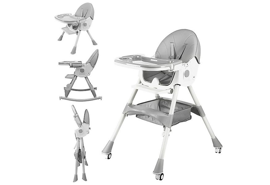 oyajia Kinderstuhl 3-in-1 Kinderstuhl, Kombistuhl, Babystuhl, höhenverstell günstig online kaufen