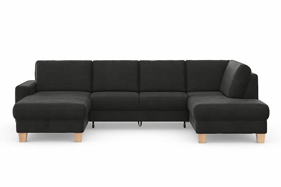 Home affaire Wohnlandschaft "Summer U-Form" mit oder ohne Bettfunktion und günstig online kaufen