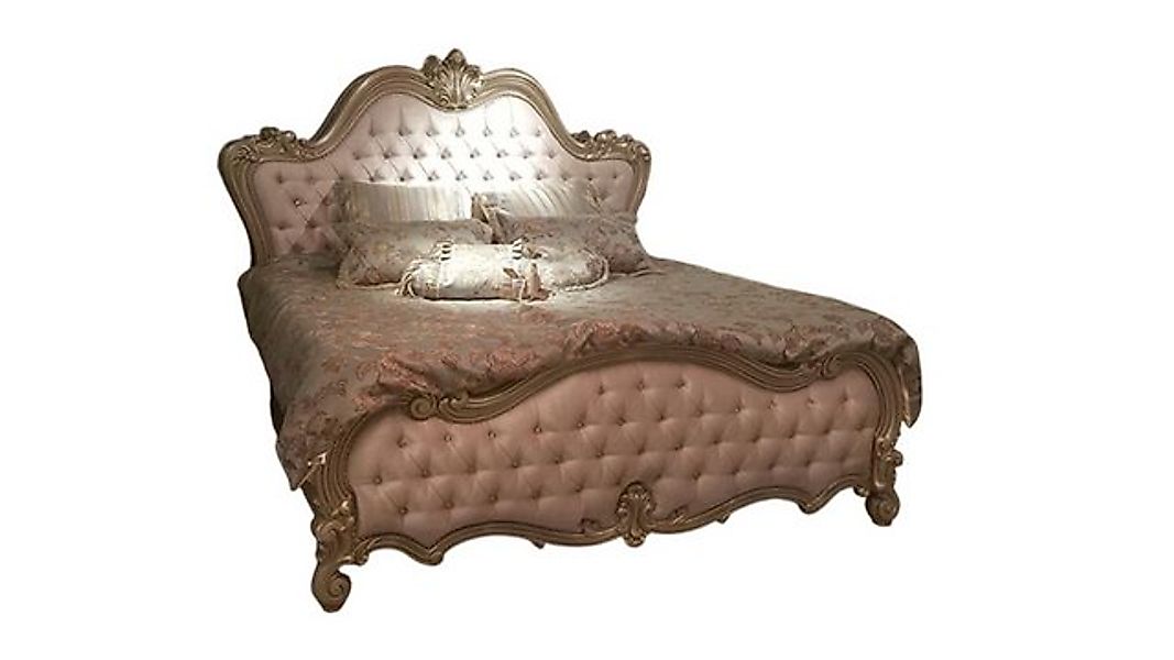 JVmoebel Bett Chesterfield Doppelbett Ehebett Betten Barock Antik Stil neu günstig online kaufen