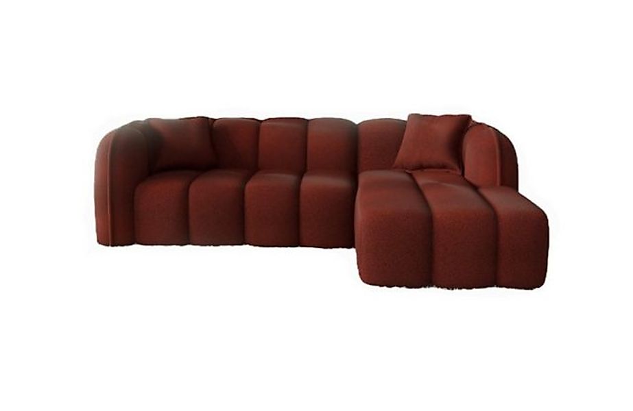 Sofa Dreams Polsterecke Miramar L Form kurz 4-Sitzer, 3 verschiedene Stoffb günstig online kaufen