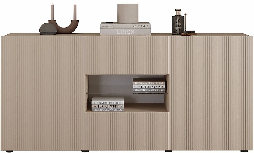INOSIGN Sideboard "Rio Breite 181 cm, Kommode mit 2 Türen u. 2 Schubkästen, günstig online kaufen