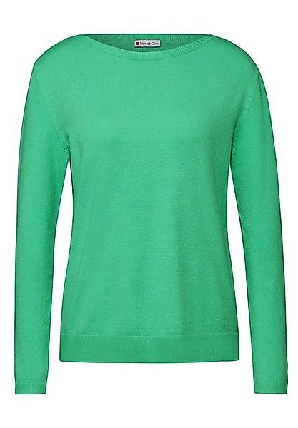 STREET ONE Strickpullover STREET ONE / Da.Strick / LTD QR_cosy u-boat_sweat günstig online kaufen