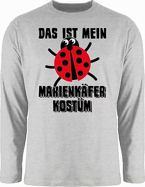 Shirtracer Rundhalsshirt Das ist mein Marienkäfer Kostüm - schwarz Karneval günstig online kaufen