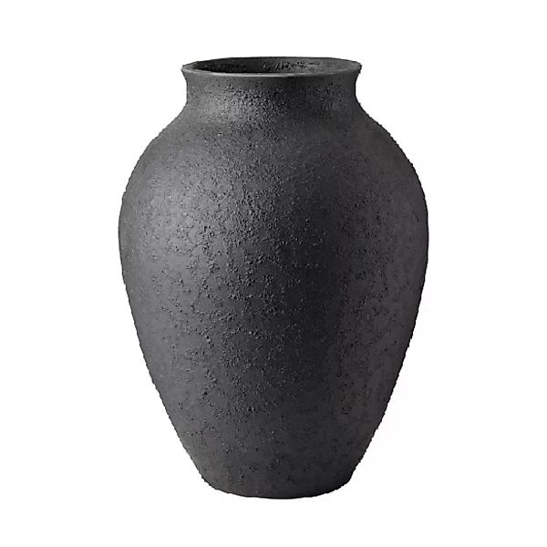 Knabstrup Vase 20cm Schwarz günstig online kaufen