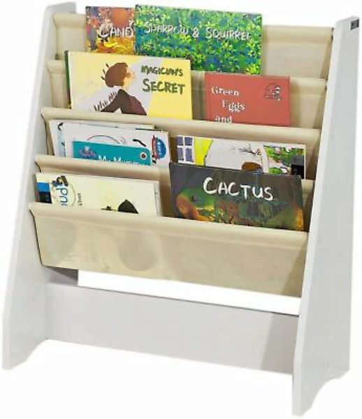 SoBuy® Kinder-Bücherregal Zeitungsständer mit 4 Ablagefächern Büchergestell günstig online kaufen